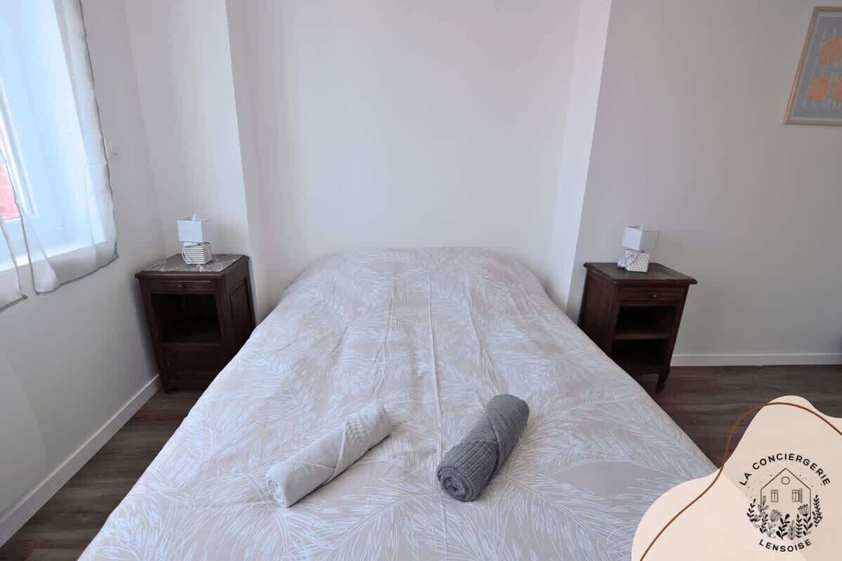 2 habitaciones, wifi y ropa de cama 