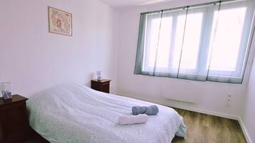 2 chambres, Wi-Fi, draps fournis