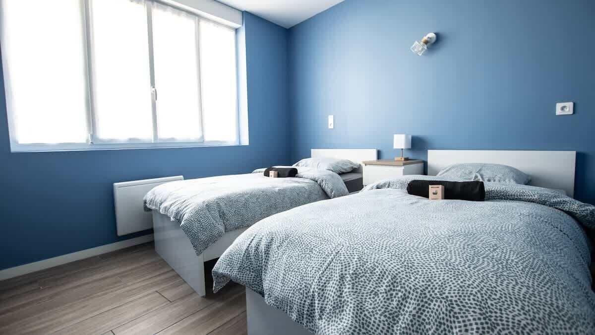 2 chambres, Wi-Fi, draps fournis