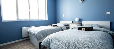 2 chambres, Wi-Fi, draps fournis