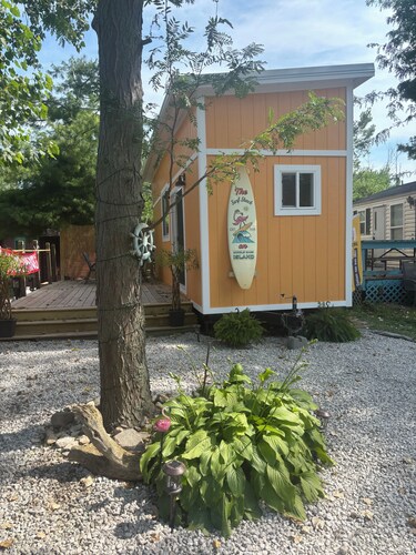 NEW BUILD Tiny Home “The Surf Shack” on Middle Bass