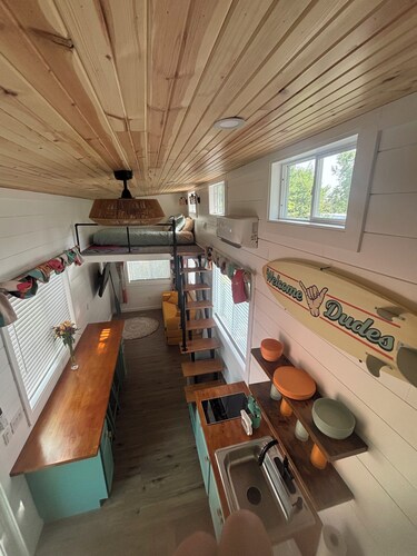 NEW BUILD Tiny Home “The Surf Shack” on Middle Bass