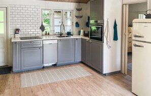 Fridge, stovetop, dishwasher