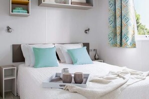 Mobile Home | 2 chambres, ameublement personnalisé