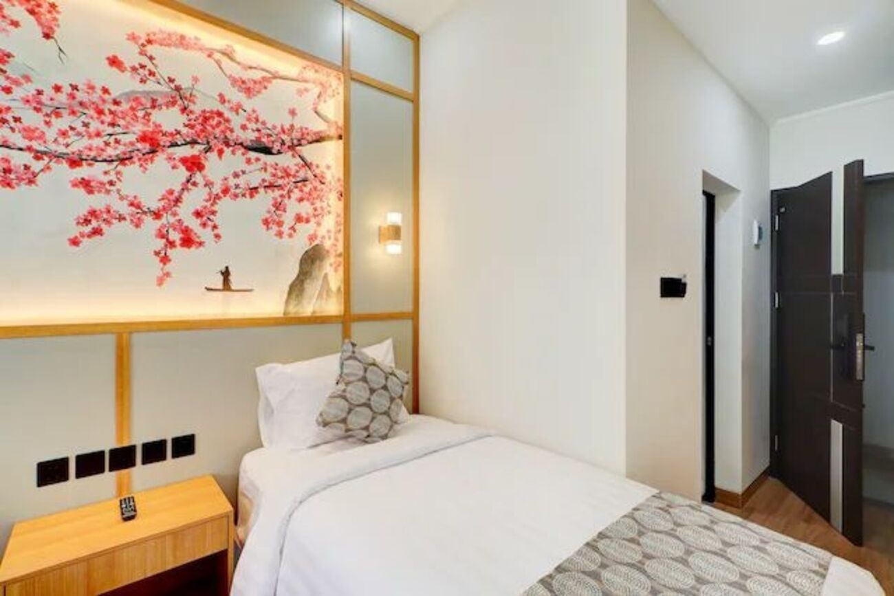 1 間睡房、床單