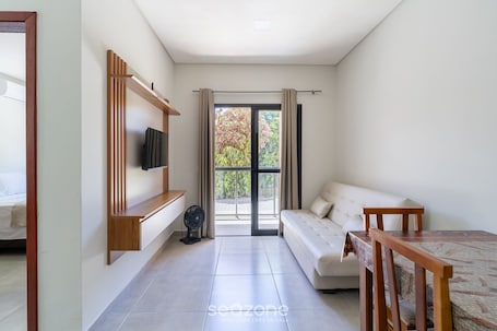 Basic Apartment | Living area. SJS - Condominium Near the Beach of the English