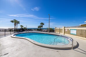 Opvarmet pool