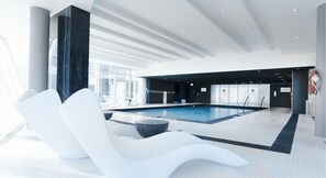 Piscine couverte, piscine chauffée