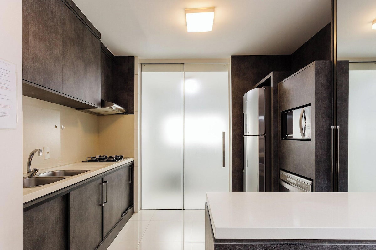 Appartement de base | Cuisine privée | Vaisselle et ustensiles