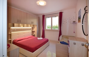 1 habitación, cuna de viaje, wifi gratis y ropa de cama 