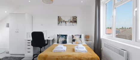 1 habitación, wifi gratis y ropa de cama