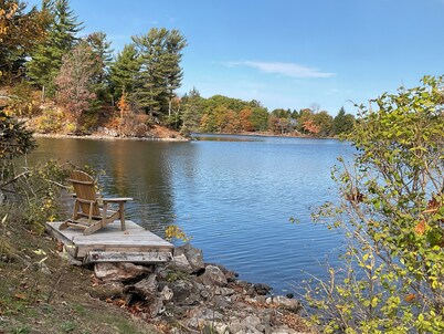 3 bedroom cottage on a 2 acre point on Cranberry Lake!