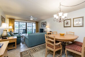 TV - Spacious 2BR Condo | Balcony + Resort Amenities (Hilton Head Island)