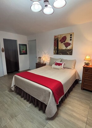 1 chambre, bureau, fer et planche à repasser, Wi-Fi gratuit