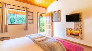 Chalé básico | 2 quartos, Wi-Fi de cortesia