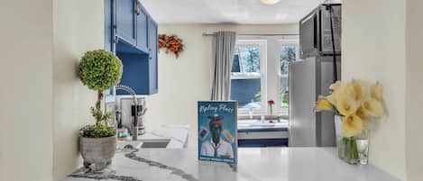 Microwave, oven, stovetop