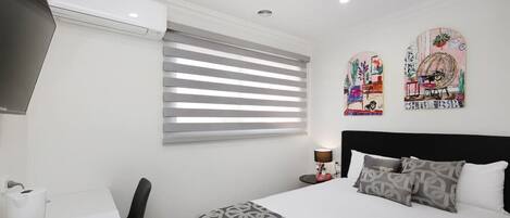 1 Schlafzimmer, Schreibtisch, Bügeleisen/Bügelbrett, WLAN