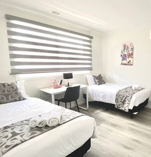 1 bedroom, desk, iron/ironing board, WiFi