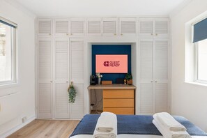 1 bedroom, iron/ironing board, Internet, bed sheets