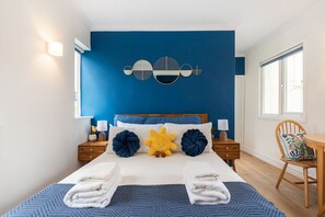 1 bedroom, iron/ironing board, Internet, bed sheets
