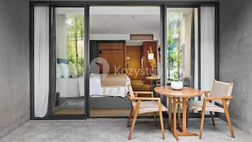 Apartment, 1 Bedroom, Pool View | Balcony