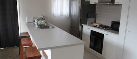 Microwave, oven, stovetop