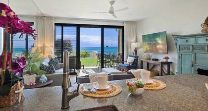 Napili Point B18 Remodeled Oceanfront 1BD Steps to Pool