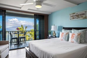 Iron/ironing board, free WiFi, bed sheets - LS 523 Direct Beachfront Studio with Stunning View (Lahaina)
