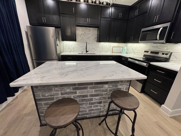 Microwave, oven, stovetop