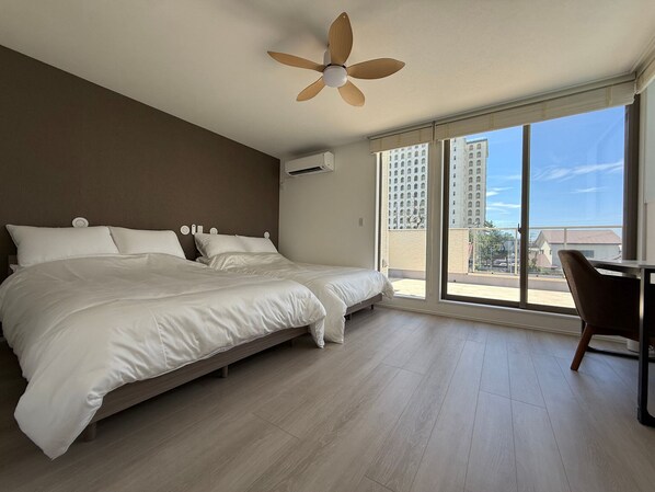 3 chambres, bureau, fer et planche Ă repasser, Wi-Fi gratuit