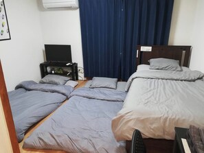 1 chambre, bureau, accès au Wi-Fi (inclus), literie fournie