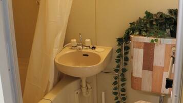 Hair dryer, towels