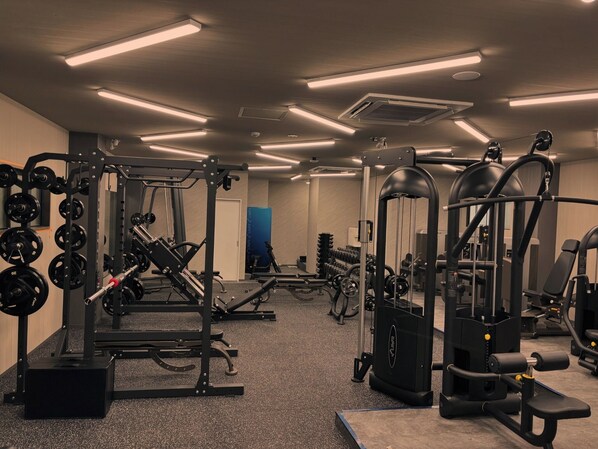 Fitness facility - Room 304 1 minute walk from Abiko Station on the / Osaka Ōsaka (Osaka)