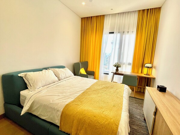 1 bedroom, iron/ironing board, free WiFi, bed sheets