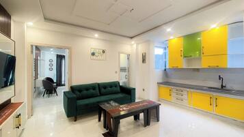 Leilighet – premium | Skrivebord og wi-fi (inkludert)