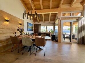 Dining - Lovely ski in-ski out lodge with infrared sauna (Sankt Lambrecht)