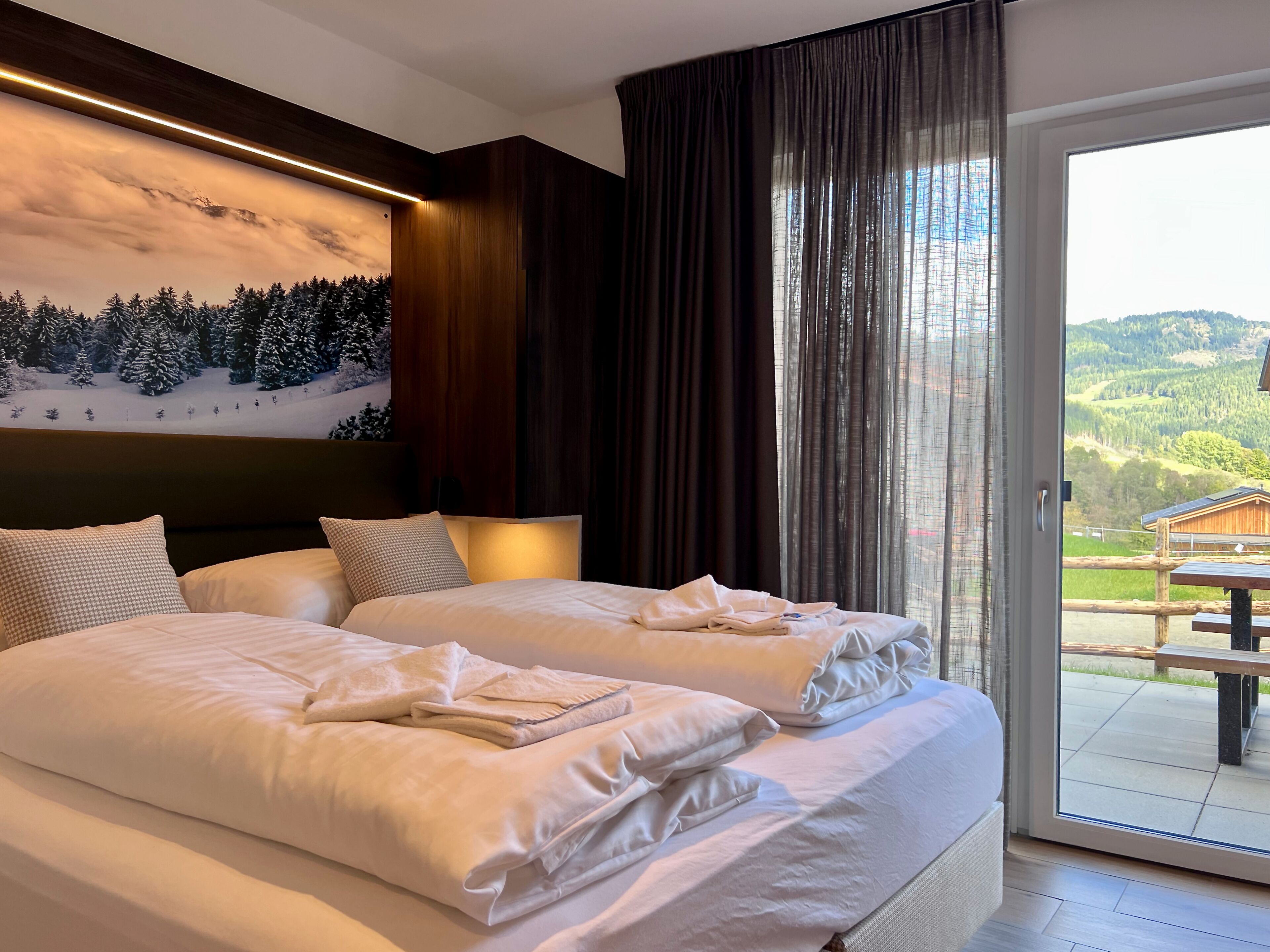 3 chambres, accès Internet