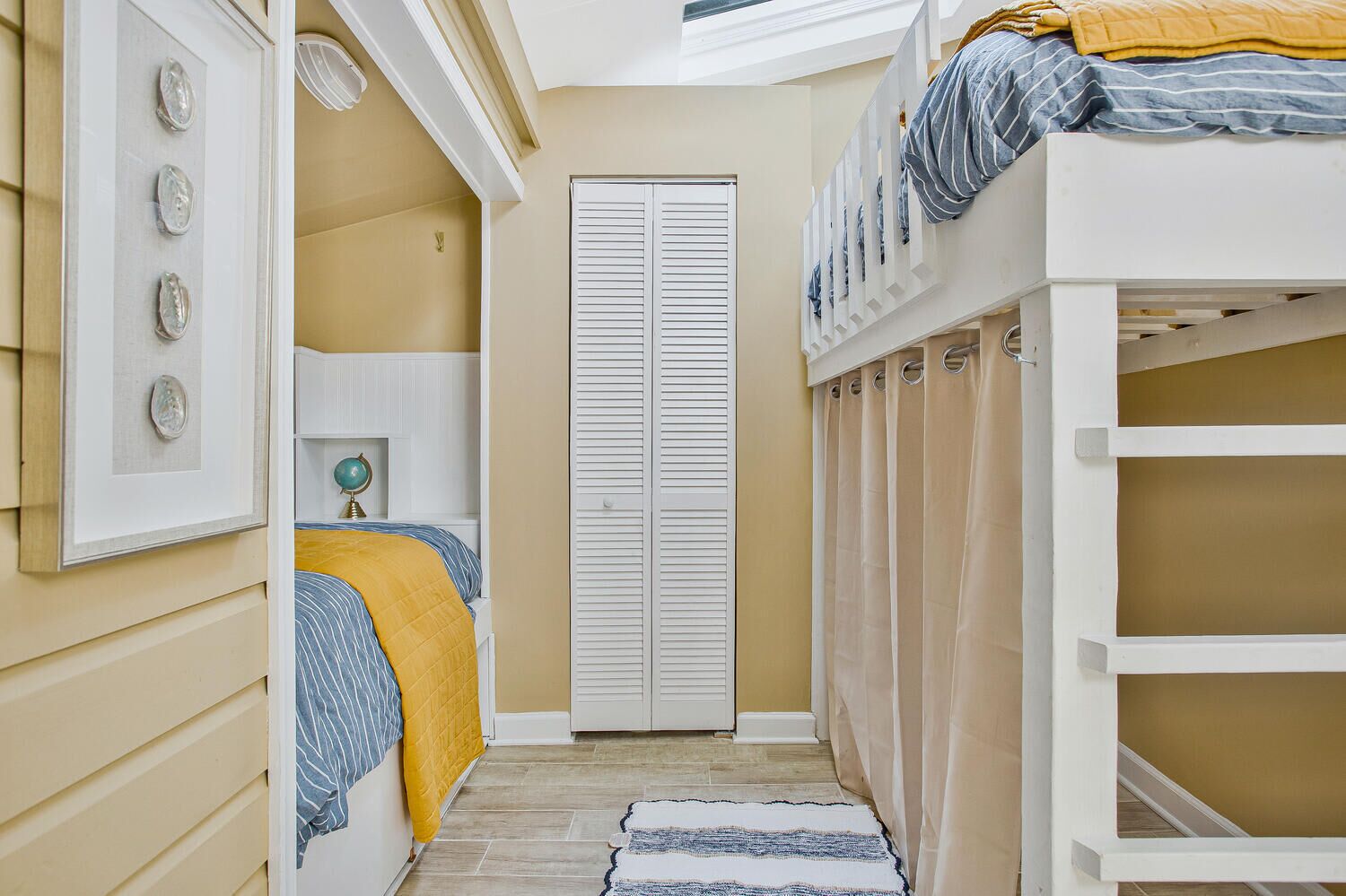 2 bedrooms, iron/ironing board, travel crib, WiFi