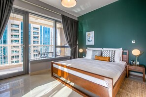 1 slaapkamer, een strijkplank/strijkijzer, wifi, beddengoed
