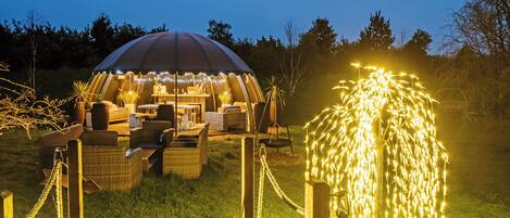 Overnattingsstedets uteområder