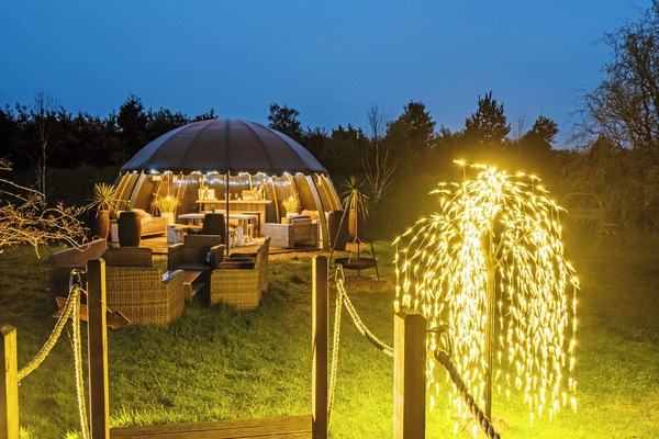 The onsite wellness room for wellness treatments and holistic therapies | Lillie’s Shepherd Hut - Shepherds Lodge Retreat & Wellness, Nottingham