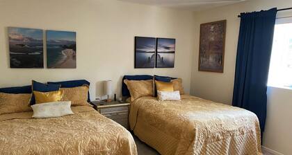 Charming 1-bdrm apartmt, 2 beds 3m to Bethel 1m to 5 w/private garden patio