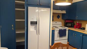 Microwave, oven, stovetop