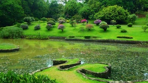 Pemandangan taman