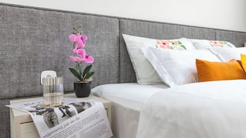 豪華公寓, 花園景 | 房內夾萬、隔音、熨斗/熨衫板、免費 Wi-Fi