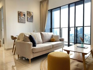 スーペリア アパートメント 3 ベッドルーム バルコニー シティビュー | 部屋からの景観