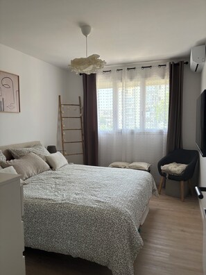 2 chambres, draps fournis