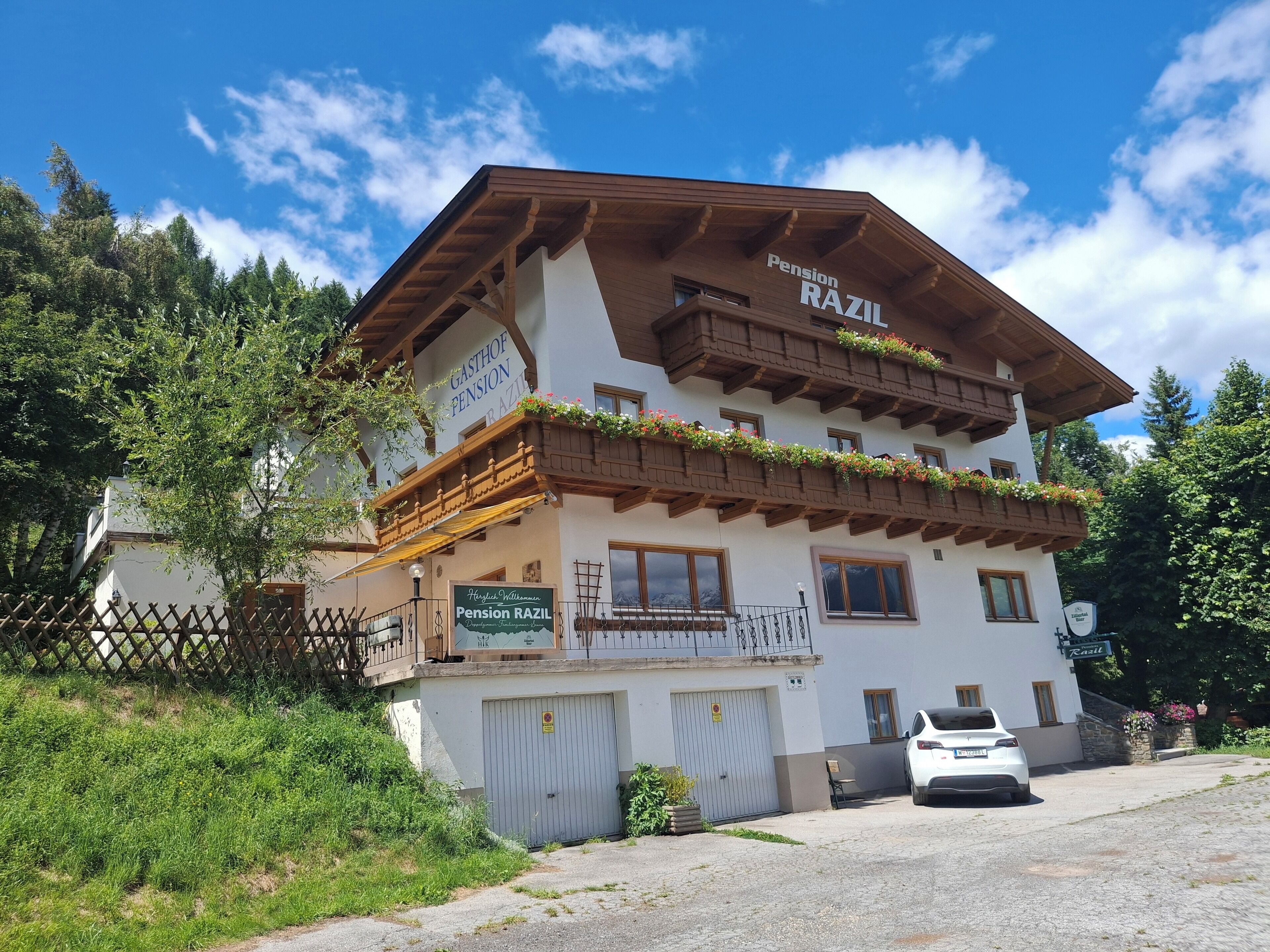 Fassade der Unterkunft