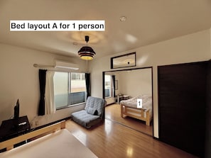 2 bedrooms, iron/ironing board, free WiFi, bed sheets