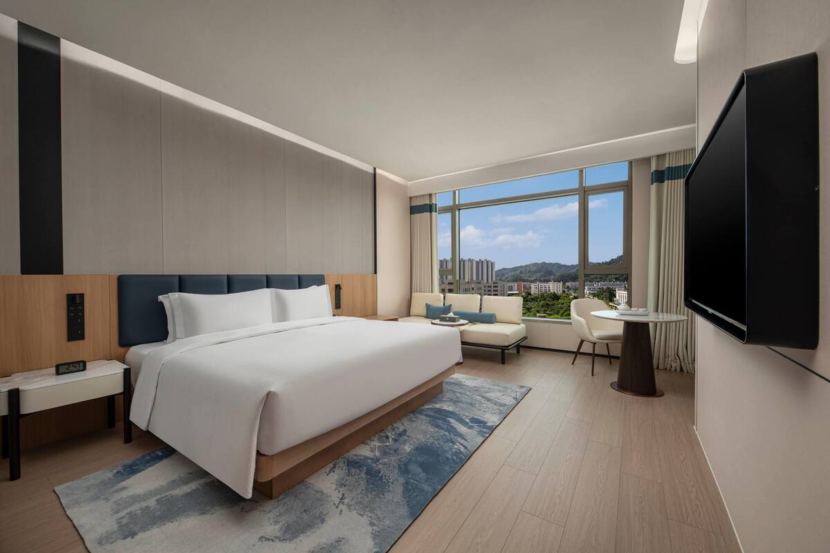 Zimmer, 1 King-Bett, Nichtraucher (Hollywood) | Schreibtisch